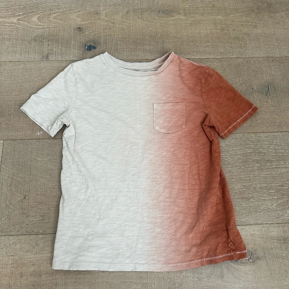 GAP Kids Gradient Tee - Cream and Brown